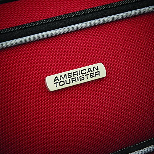 Red/Black American Tourister Fieldbrook XLT 4pc Designer Handbags