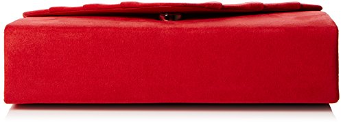 Red Velvet Envelope Clutch by SwankySwans