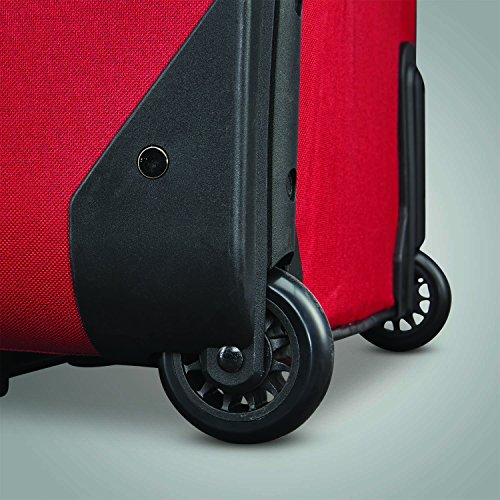 Red/Black American Tourister Fieldbrook XLT 4pc Designer Handbags