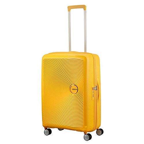 American Tourister Soundbox Spinner Handbag, 77cm - Yellow