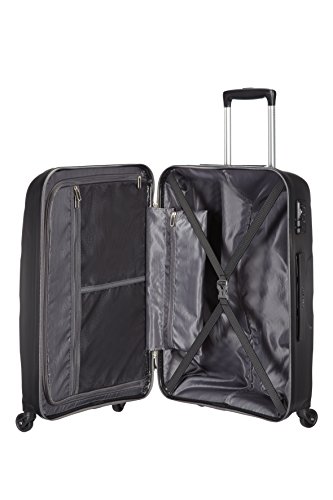 Designer American Tourister Black Spinner Suitcase, 75 cm
