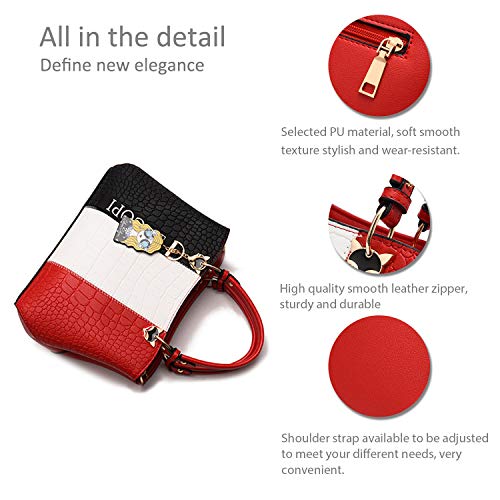 Chic Red2 Handbag by NICOLE & DORIS