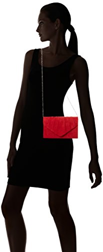 Red Velvet Envelope Clutch by SwankySwans