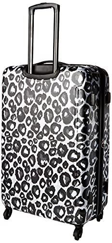 American Tourister Leopard Black Hardside Luggage with Spinner