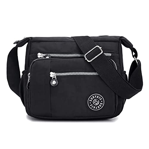 Ecohaso Casual Black Designer Crossbody Handbag