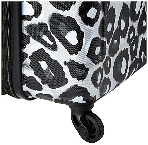 American Tourister Leopard Black Hardside Luggage with Spinner