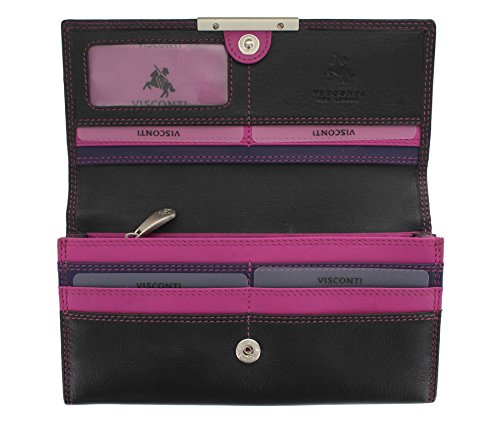Visconti Rio Soft Leather Ladies Purse with RFID Blocking