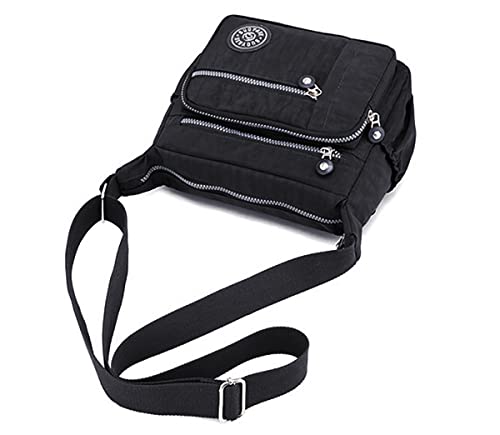 Ecohaso Casual Black Designer Crossbody Handbag