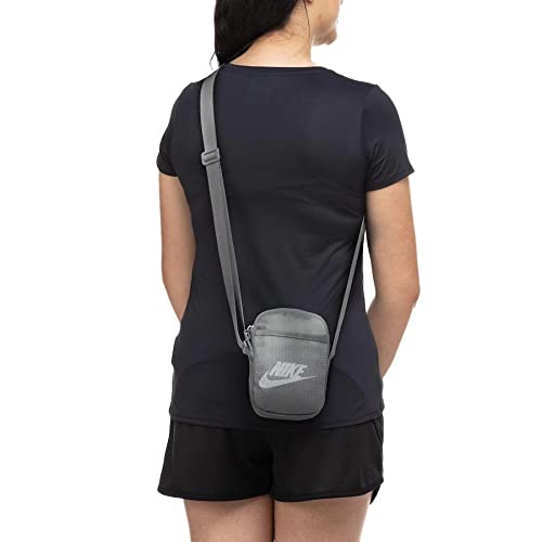 Nike Heritage Sports Backpack - Unisex - Particle Grey/White