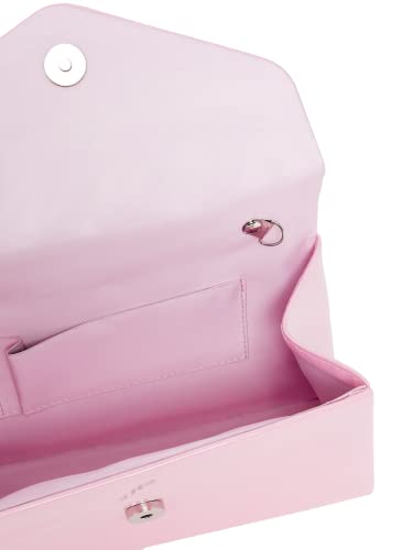 Craze London White Designer Clutch Bag