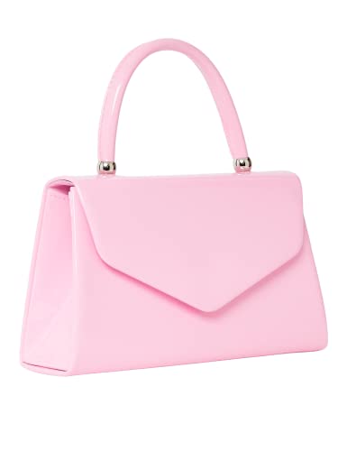 Craze London White Designer Clutch Bag