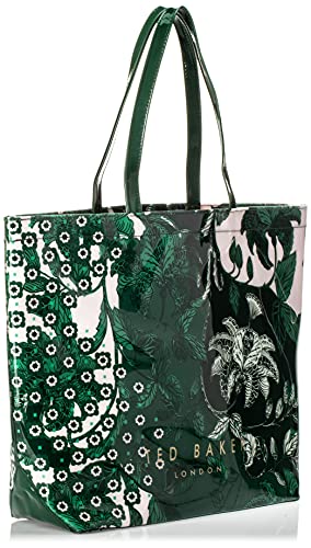 Ted Baker Rococo Large Icon Designer Handbag Green