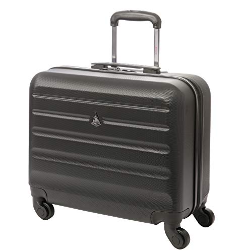 Designer Black handbag with Rolling Laptop Case