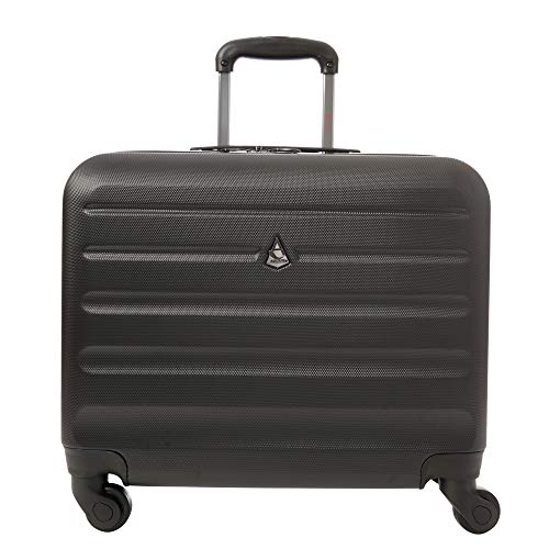Designer Black handbag with Rolling Laptop Case