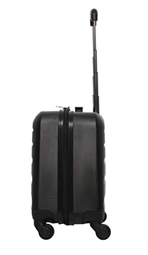 Designer Black handbag with Rolling Laptop Case