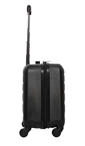 Designer Black handbag with Rolling Laptop Case