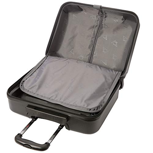 Designer Black handbag with Rolling Laptop Case