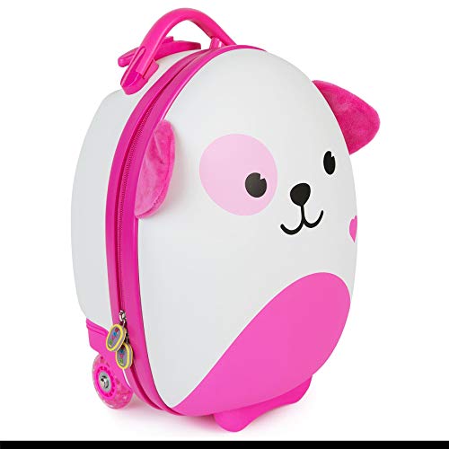 boppi Tiny Trekker Kids Luggage Bag | Pink Dog