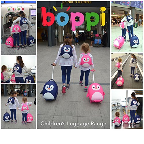 boppi Tiny Trekker Kids Luggage Bag | Pink Dog
