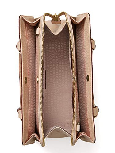 Kate Spade Lise Leather Crossbody Handbag in Warm Beige