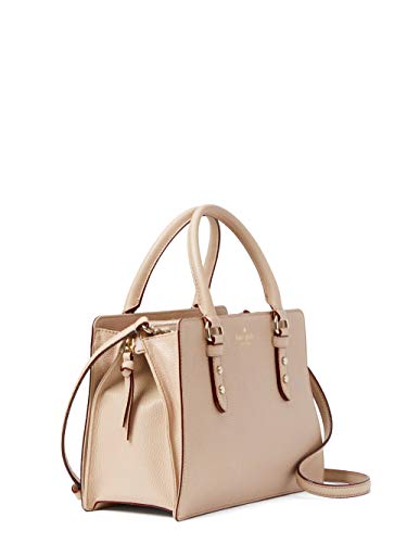 Kate Spade Lise Leather Crossbody Handbag in Warm Beige