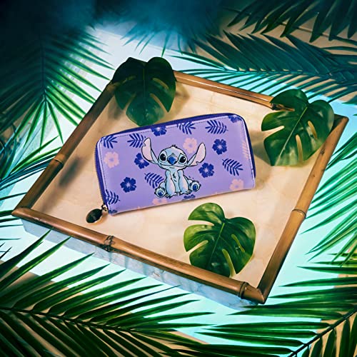 Disney Lilo and Stitch Purple Wallet for Women