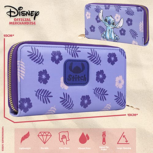 Disney Lilo and Stitch Purple Wallet for Women
