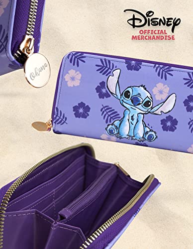 Disney Lilo and Stitch Purple Wallet for Women