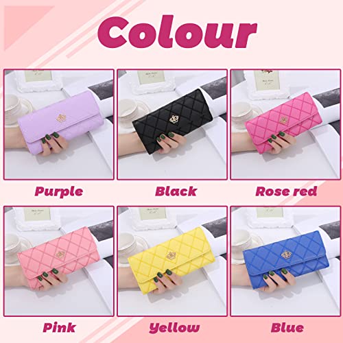 Stylish Crown PU Leather Handbag Wallet for Women