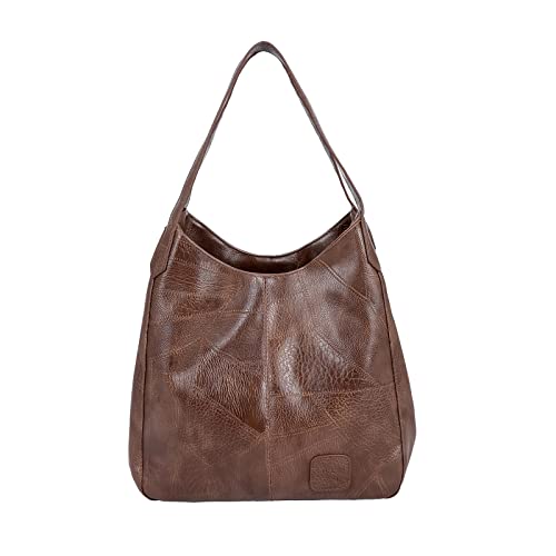 FANDARE Waterproof PU Leather Shoulder Bag for Women