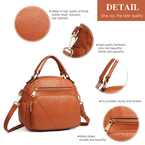 Miss Lulu Designer Bowler Style Handbag for Women