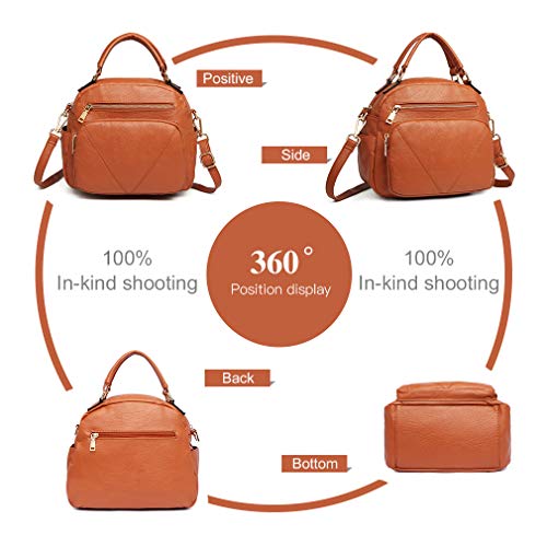 Miss Lulu Designer Bowler Style Handbag for Women