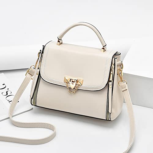 White Crossbody Handbag by Nicole & Doris