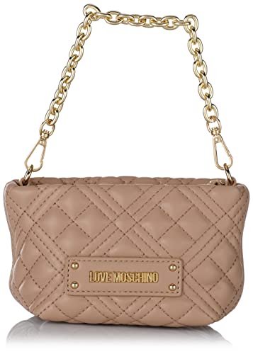 Love Moschino Women's Jc4313pp0fla0 Shoulder Bag, Taupe, One Size