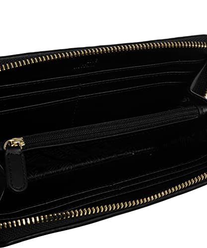 Black Love Moschino Women's Designer Wallet