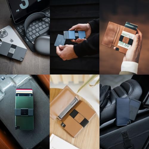 Slim Carbon Fiber Wallet | Designer Men's Credit Card Holder