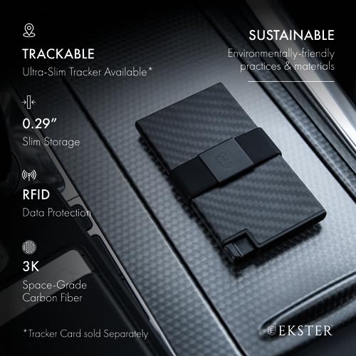 Slim Carbon Fiber Wallet | Designer Men's Credit Card Holder