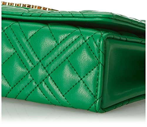 Love Moschino Green Shoulder Bag - 14X22X7