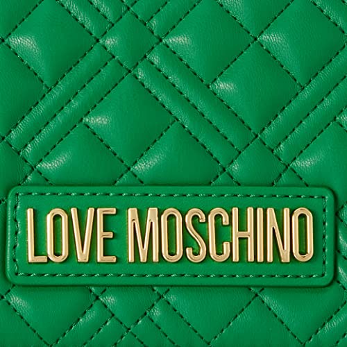 Love Moschino Green Shoulder Bag - 14X22X7