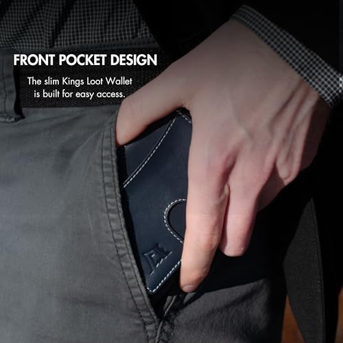Slim Kings Loot Bifold Credit Card Wallet - Brown