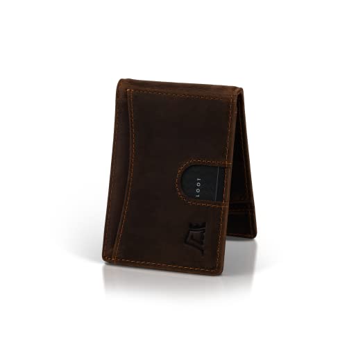 Slim Kings Loot Bifold Credit Card Wallet - Brown