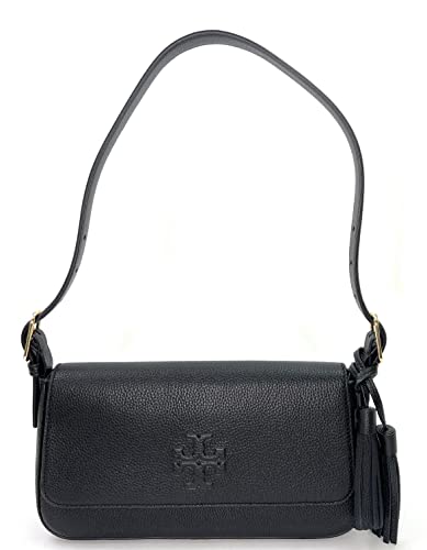 Tory Burch Black Emerson Flap Shoulder Bag