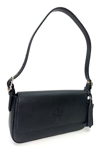 Tory Burch Black Emerson Flap Shoulder Bag