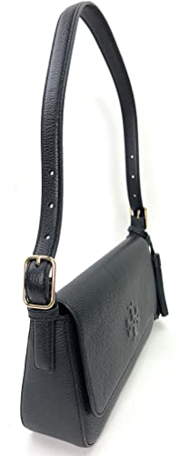 Tory Burch Black Emerson Flap Shoulder Bag