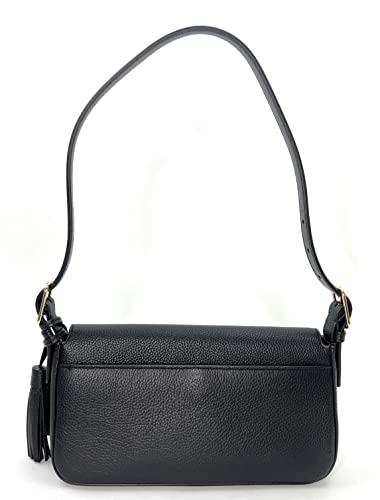 Tory Burch Black Emerson Flap Shoulder Bag