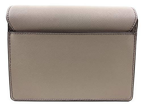 Tory Burch Emerson Envelope Adjustable Shoulder Bag French Grey