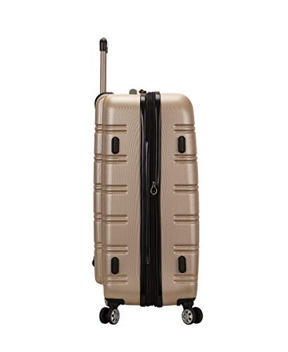 Champagne 2-Piece Set Rockland Hardside Luggage, Melbourne Spinner