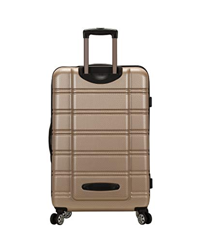 Champagne 2-Piece Set Rockland Hardside Luggage, Melbourne Spinner