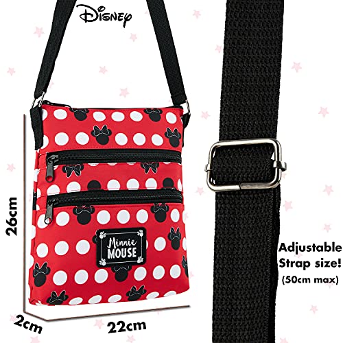 Disney Umhängetasche mit Mickey & Minnie, kleine Damen