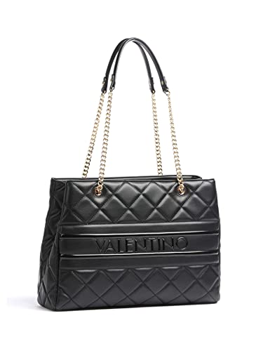 Valentino Ada Quilted Tote Bag - Black